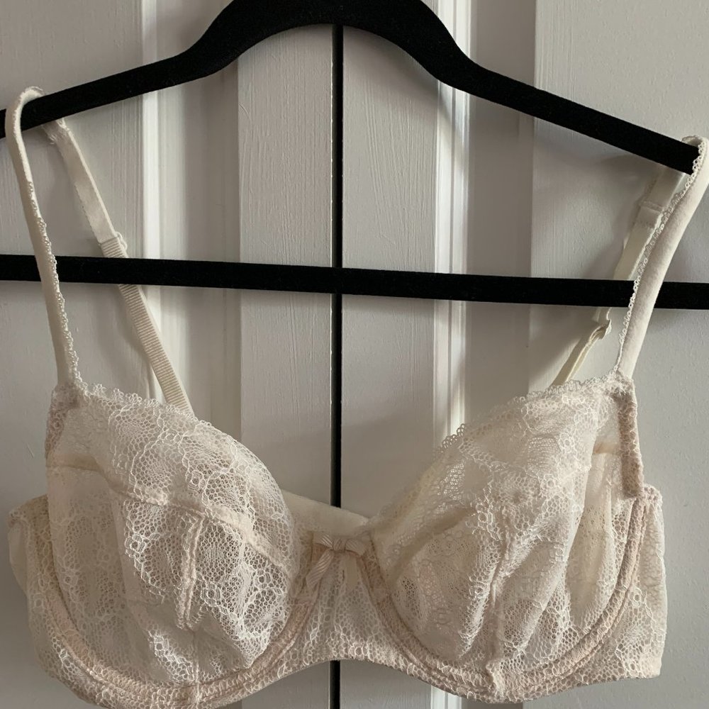 Unlined Demi Bra, 34C